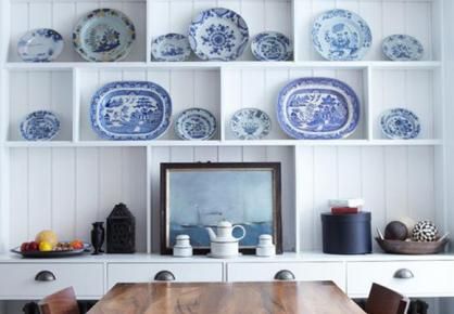 Da mesa para a parede: decore o seu lar com pratos!